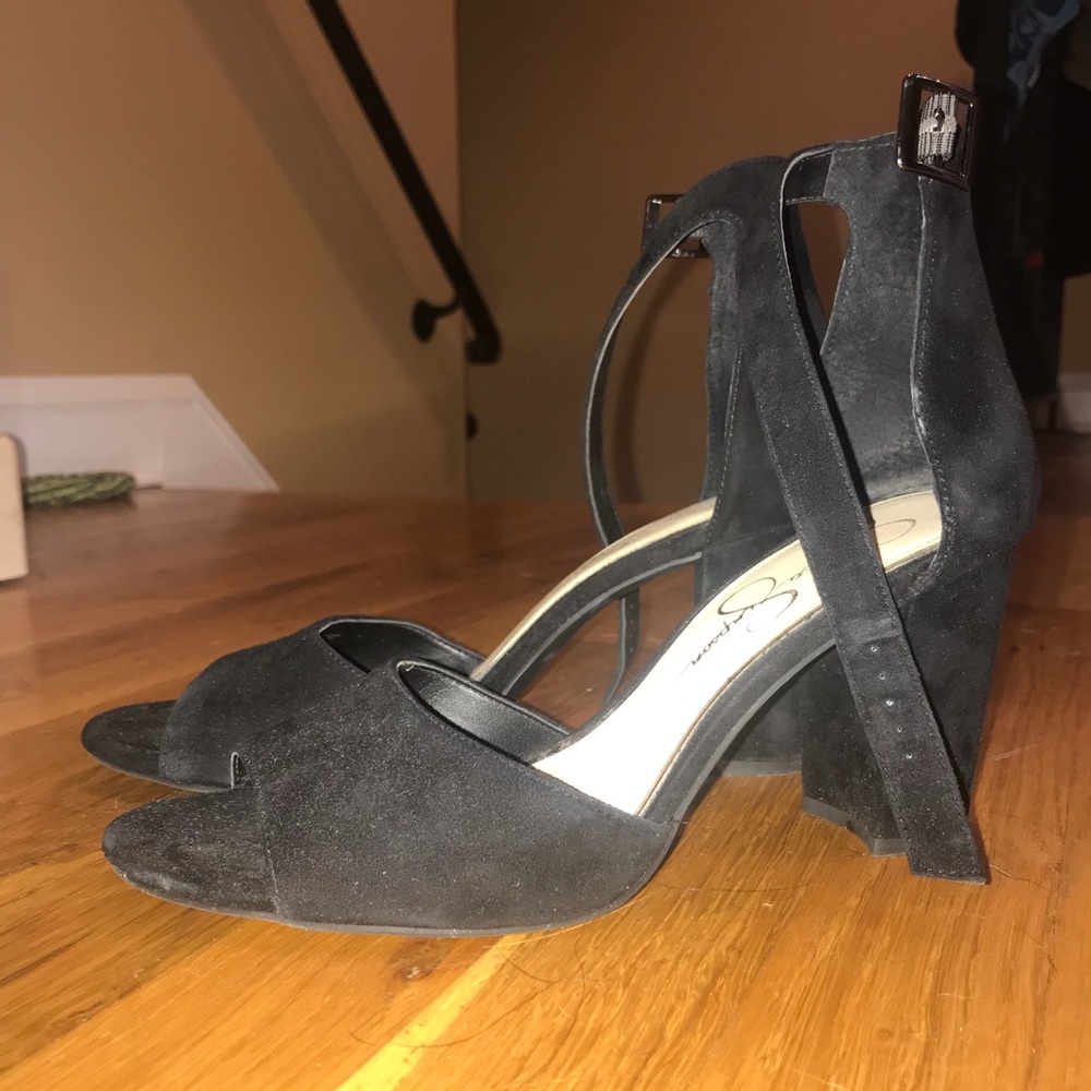 Black high heels